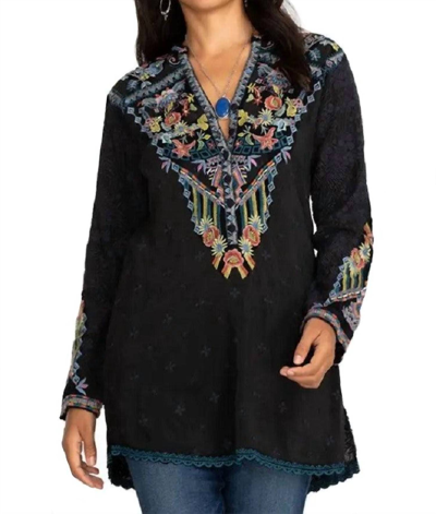 Shop Johnny Was Croydon Tunic In Black