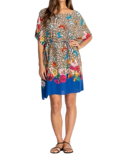 Shop Johnny Was Fleur Kaftan Dress In Multi