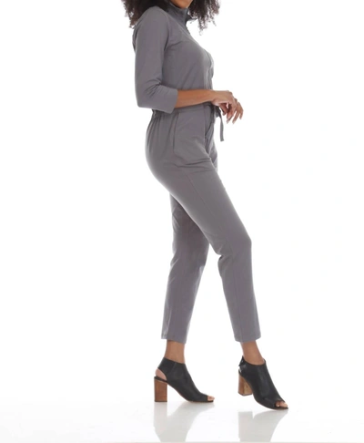 Shop Neon Buddha City Girl Jumpsuit In Shadow In Grey