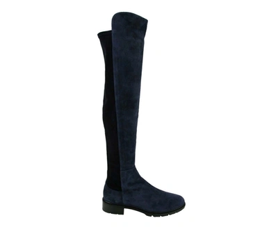 Shop Stuart Weitzman Women's Nice Knee High Boot (.5 M) In Blue