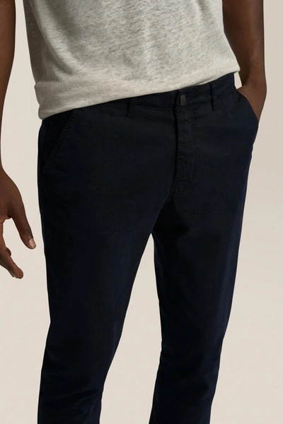 Shop Good Man Brand Star Chino Pro Stretch Twill Pant In Black Navy In Blue