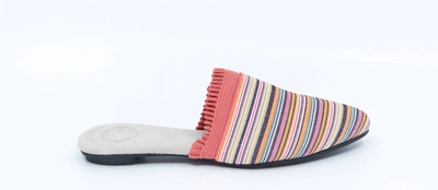 Shop Charleston Shoe Co. Blakely Flat In Coral Multi