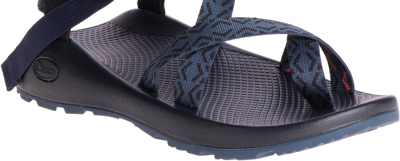 Shop Chaco Men's Z/2 Classic Sandals In Stepped Navy In Multi