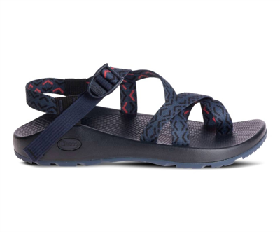 Shop Chaco Men's Z/2 Classic Sandals - Wide Width In Stepped Navy In Multi
