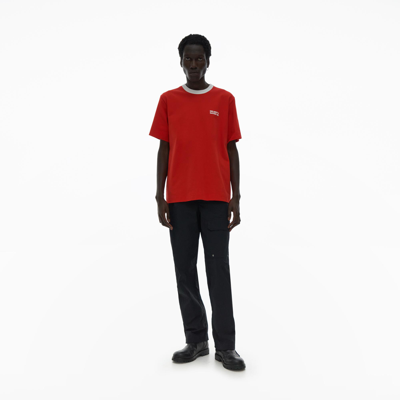 Shop Helmut Lang Lifeguard Tee In Fiery Red