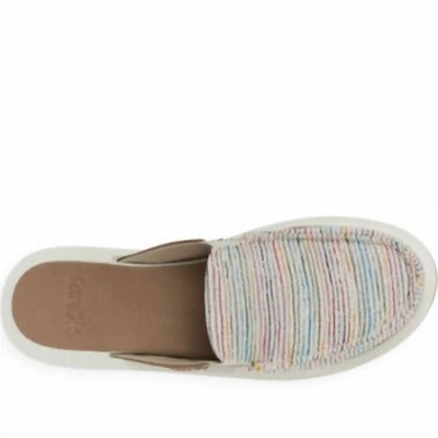 Shop Sanuk You Got My Back St Summer Cord Shoes In Rainbow In Multi