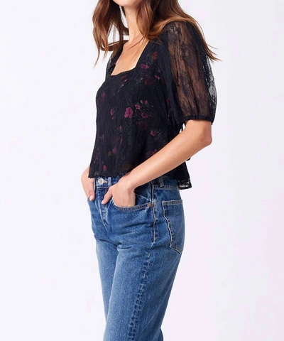 Shop Saltwater Luxe Holly Top In Black
