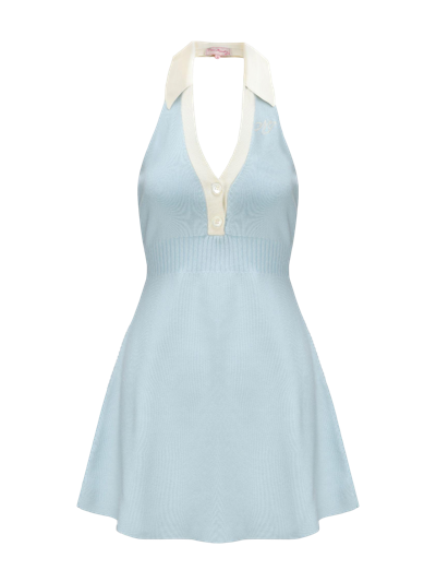Shop Nana Jacqueline Samantha Knit Dress (blue)
