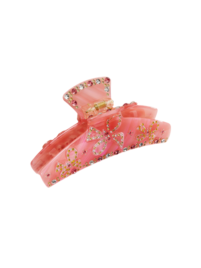 Shop Nana Jacqueline Bella Crystal Claw Clip (pink)