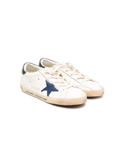 Shop Golden Goose Super Star Nappa Sneakers In White