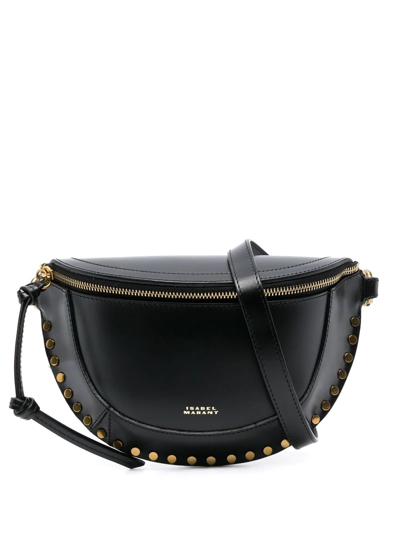 Isabel Marant Waist Bag With Print In Black | ModeSens