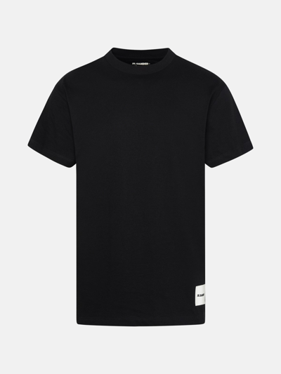 Shop Jil Sander 3 Cotton T-shirt Set In Multi