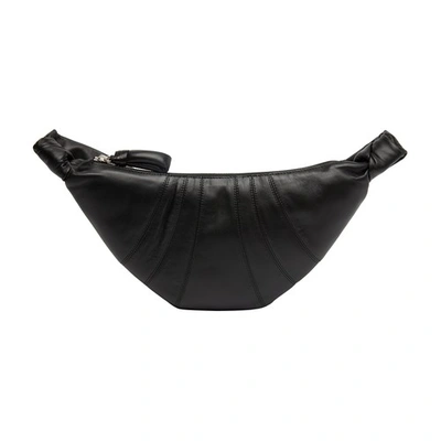 Shop Lemaire Small Croissant Bag In Black