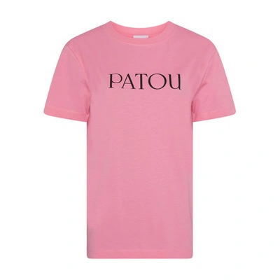 Shop Patou Essential  T-shirt In Hot_pink