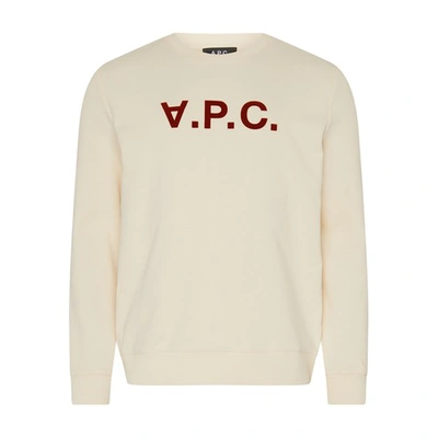 Shop Apc Vpc Sweatshirt In Off_white
