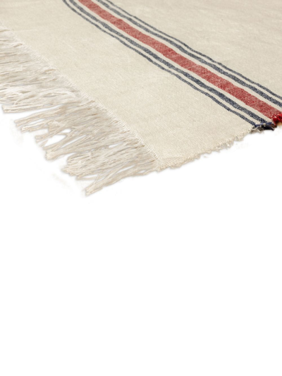 Shop The House Of Lyria Generosità Linen Bath Towel In Neutrals