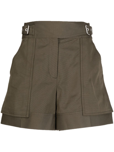 Shop 3.1 Phillip Lim / フィリップ リム Utility Cotton Cargo Shorts In Green