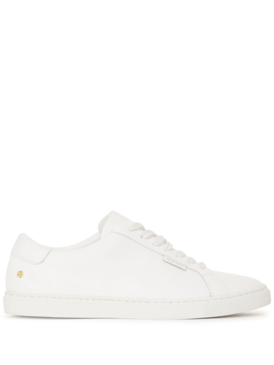 Shop Anine Bing Liane Low-top Sneakers In White