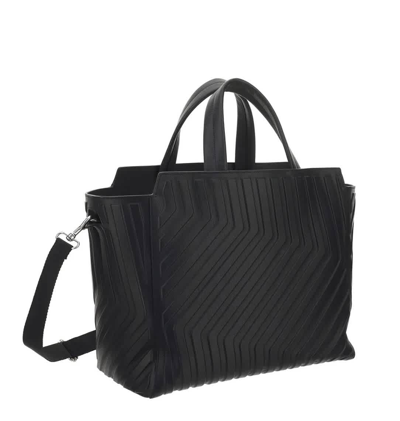 Shop Balenciaga Black Calfskin Car Medium East-west Tote Bag