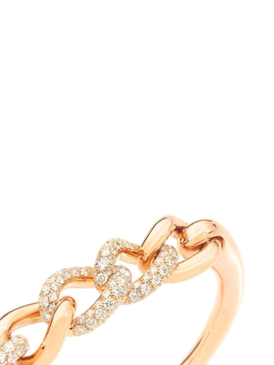 Shop Pomellato 18kt Rose Gold Catene Diamond Bracelet