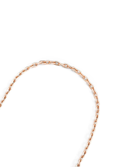 Shop Pomellato 18kt Rose Gold Iconica Chain Necklace In Pink