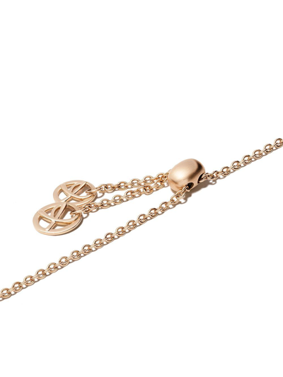 Shop Pomellato 18kt Rose Gold Brera Diamond Necklace In Pink