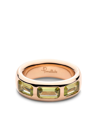 Shop Pomellato 18kt Rose Gold Iconica Ring In Pink