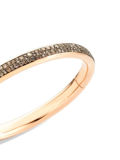 Shop Pomellato 18kt Rose Gold Iconica Diamond Bracelet