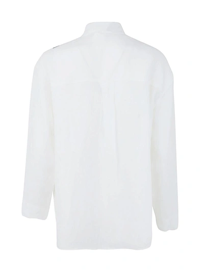 Shop 's Max Mara Canard Linen Shirt Clothing In White