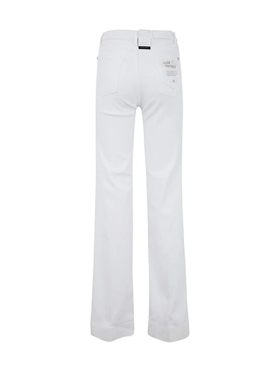 Shop 7 For All Mankind Modern Dojo Luxe Vintage Jeans With Embroidered 7 Clothing In White