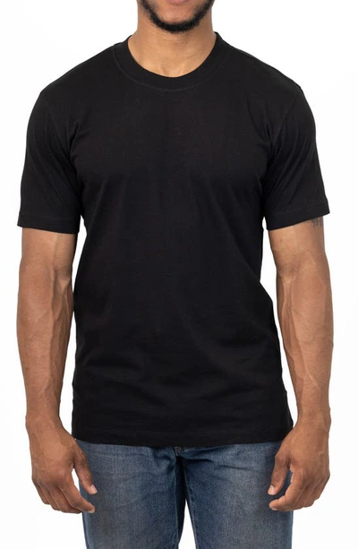 Shop Vellapais Calista Crewneck Cotton T-shirt In Black