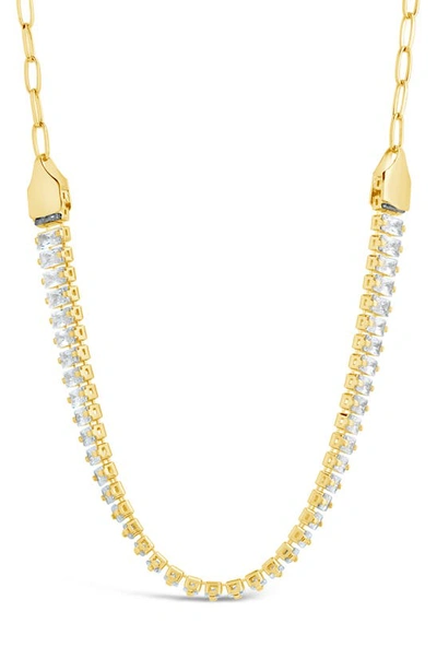 Sterling Forever Sarai Necklace In Gold