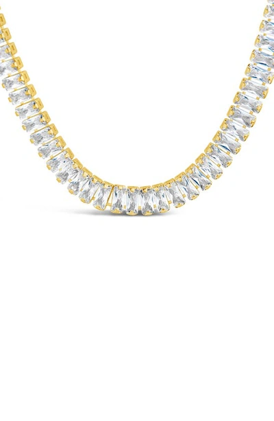 Sterling Forever Sarai Necklace In Gold