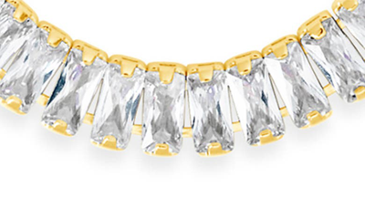 Sterling Forever Sarai Necklace In Gold