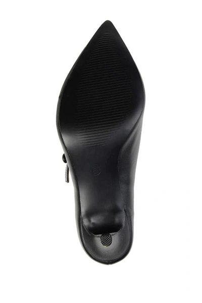 Journee Collection Journee Sidney Pointed Mary Jane Pump In Black