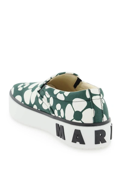 Shop Marni X Carhartt Slip-on Sneakers In Multicolor