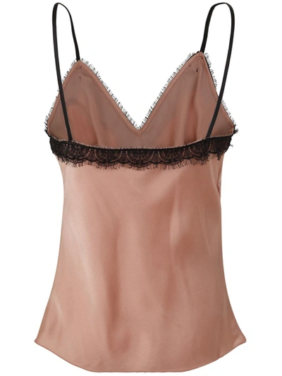 Alberta Ferretti Sleeveless Top In Pink &amp; Purple
