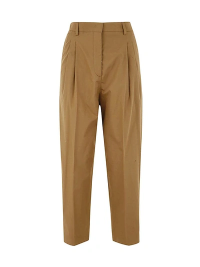 Shop Alberto Biani Albertino Pants Clothing In Nude &amp; Neutrals