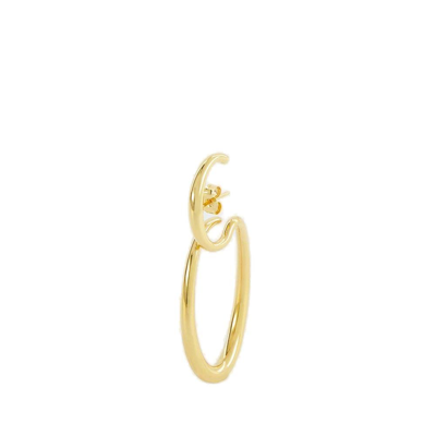 Shop Charlotte Chesnais Delta Earring In Gold