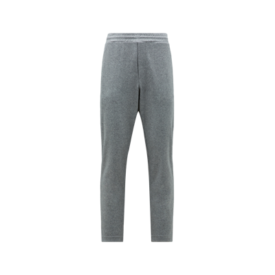 Shop Moncler Collection Wool Blend Sweatpants Grey In Gray