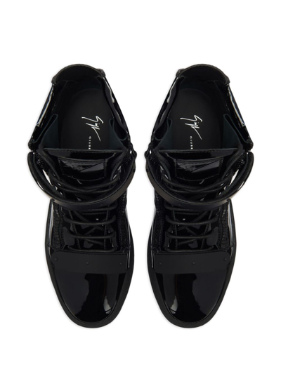 Giuseppe Zanotti Coby High-top-sneakers In Black