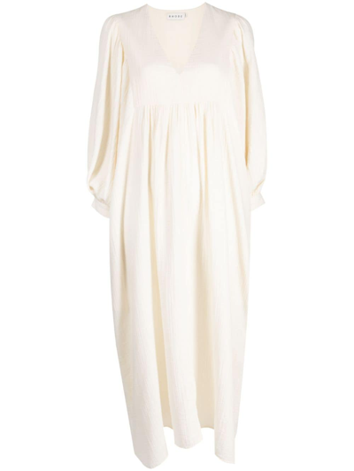 Rhode Bobby Tunic Dress In Nude