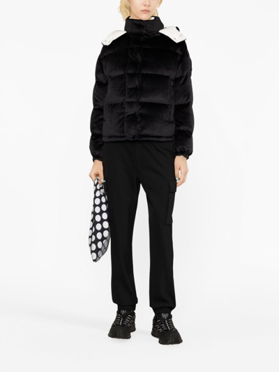Shop Moncler Daos Down Jacket In Black