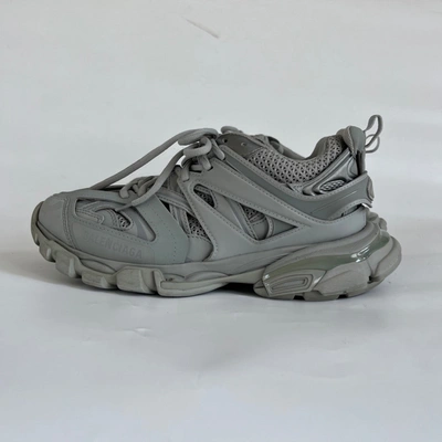Pre-owned Balenciaga Grey Track Sneakers, Size 40