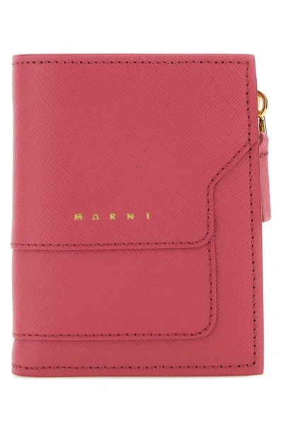 Shop Marni Wallets In Pink
