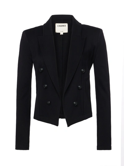 Shop L Agence Wayne Blazer In Black