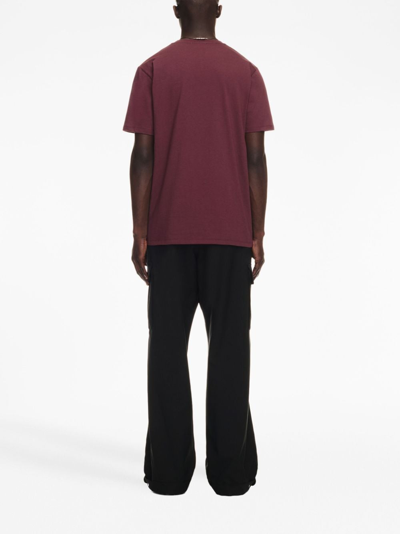 Off-white Ow Emb Drill Cargo Pants In Black