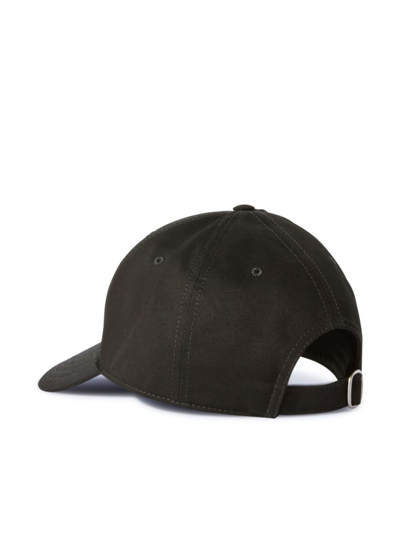Shop Off-white Arrows-embroidered Cap In Black
