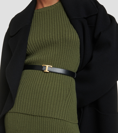 Tod's "t Timeless" Reversible Belt In Multicoloured