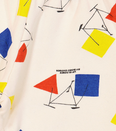 Bobo Choses Baby Printed Cotton Jersey Sweatpants In Multicoloured